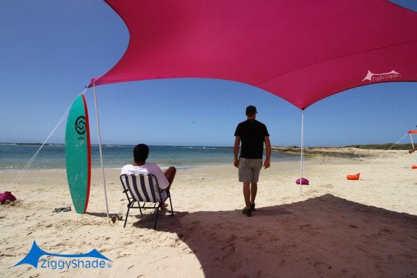 Beach sunshade ZiggyShade